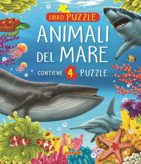 Immagine di ANIMALI DEL MARE. LIBRO PUZZLE (GLI)