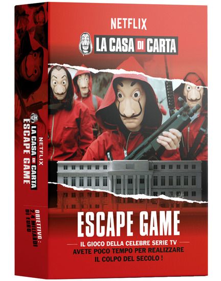 Immagine di CASA DI CARTA - ESCAPE GAME - GIOCO IN SCATOLA