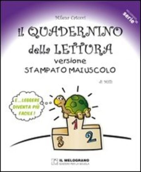 Immagine di QUADERNINO DELLA LETTURA STAMPATO MAIUSCOLO