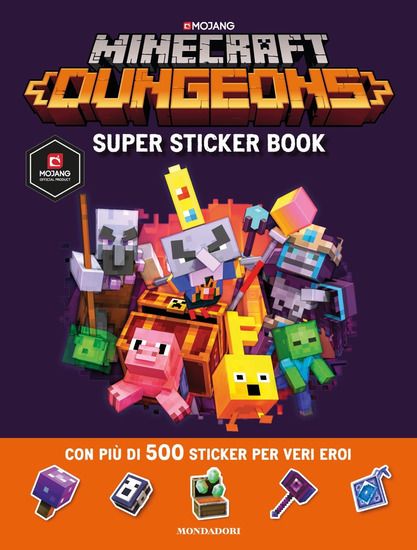 Immagine di MINECRAFT. SUPER STICKER BOOK DUNGEONS