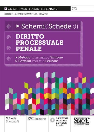 Immagine di SCHEMI & SCHEDE DI DIRITTO PROCESSUALE PENALE