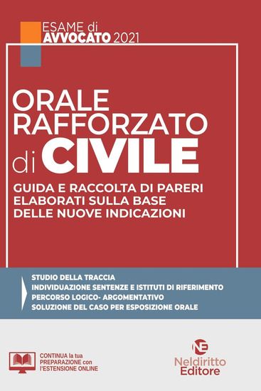 Immagine di ORALE RAFFORZATO DI CIVILE. 2021