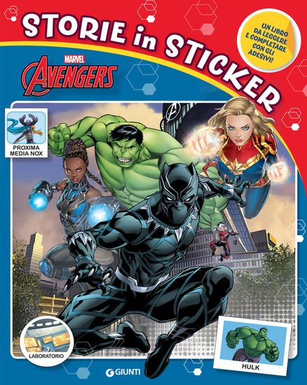 Immagine di AVENGERS. STORIE IN STICKER. EDIZ. A COLORI