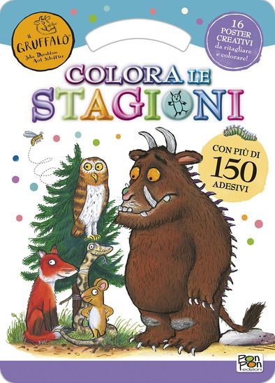 Immagine di COLORA LE STAGIONI. ACTIVITY BOOK. IL GRUFFALO`. CON ADESIVI. EDIZ. ILLUSTRATA