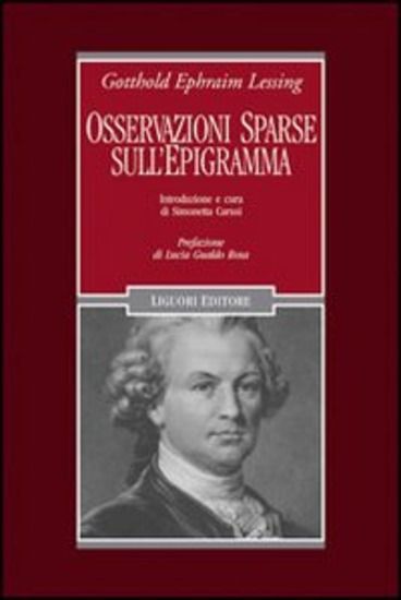 Immagine di OSSERVAZIONI SPARSE SULL`EPIGRAMMA E ALCUNI DEI PIU` DISTINTI EPIGRAMMATISTI