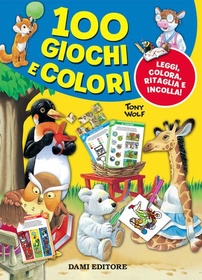 Immagine di 100 GIOCHI E COLORI. GIOCA E IMPARA. EDIZ. A COLORI