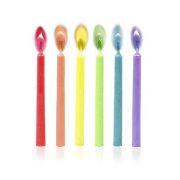 Immagine di CANDELINE CON FIAMMA COLORATA 12 PCS