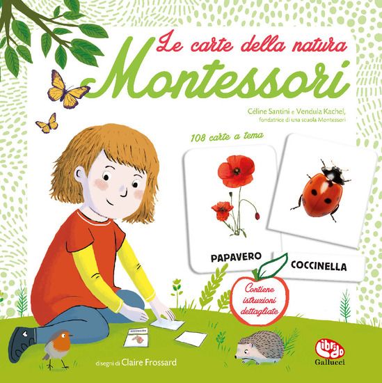 Immagine di CARTE DELLA NATURA MONTESSORI. 108 CARTE A TEMA. CON GADGET (LE)