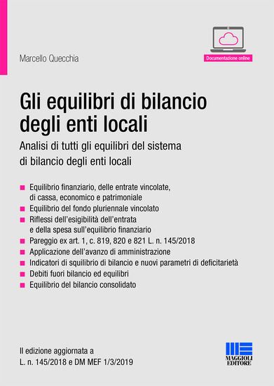 Immagine di EQUILIBRI DI BILANCIO DEGLI ENTI LOCALI (GLI)