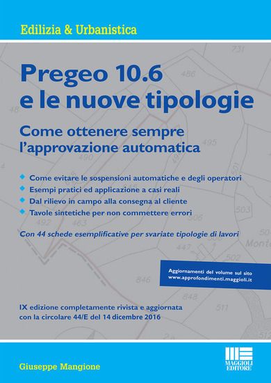 Immagine di PREGEO 10.6 E LE NUOVE TIPOLOGIE