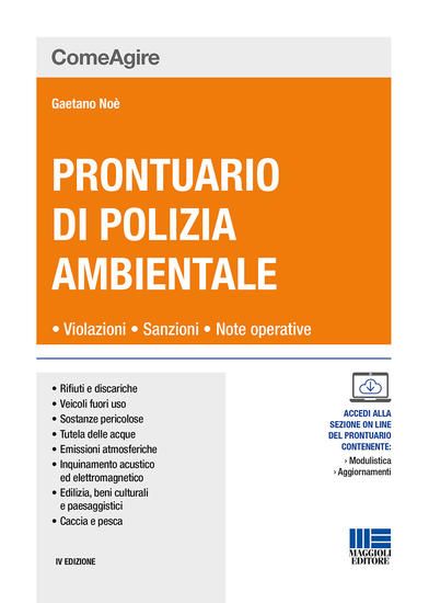 Immagine di PRONTUARIO DI POLIZIA AMBIENTALE