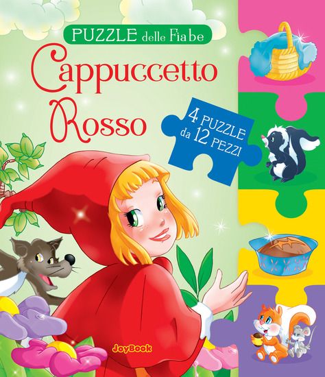 Immagine di CAPPUCCETTO ROSSO. PUZZLE DELLE FIABE. EDIZ. A COLORI