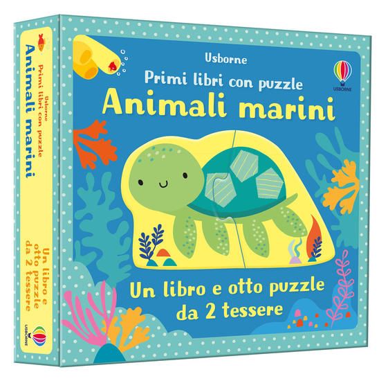 Immagine di ANIMALI MARINI. PRIMI LIBRI CON PUZZLE