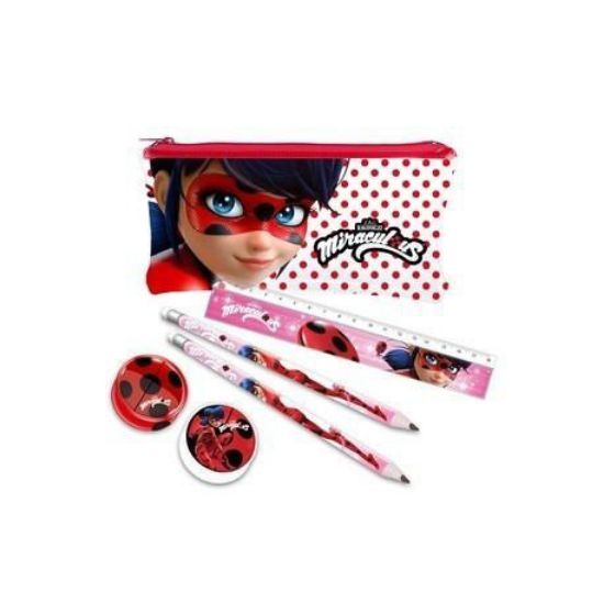 Immagine di SET STATIONERY MIRACULOUS (2 MATITE,1 RIGHELLO,1 TEMPERINO)