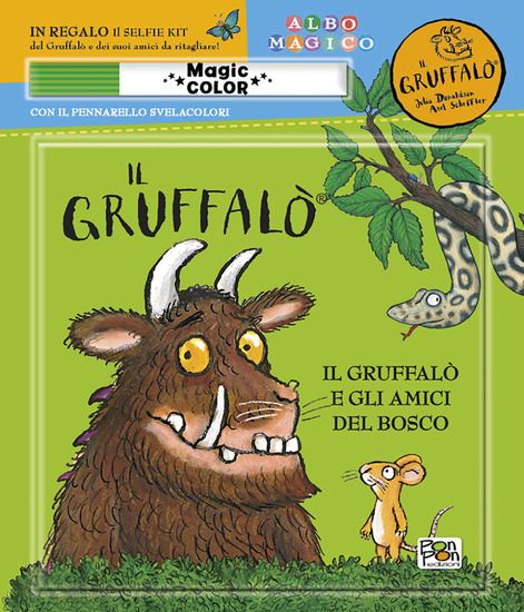 Immagine di GRUFFALO` E GLI AMICI DEL BOSCO. ALBO MAGICO. + PENNA MAGICA