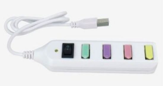 Immagine di MULTI PRESA USB MINI HUB 4 USCITE