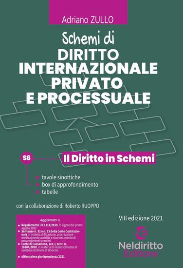 Immagine di SCHEMI DI DIRITTO INTERNAZIONALE PRIVATO E PROCESSUALE 2021