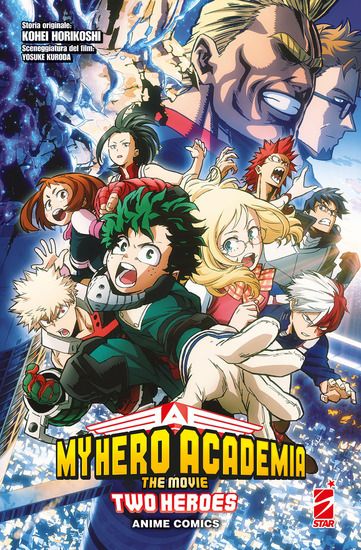 Immagine di TWO HEROES. MY HERO ACADEMIA THE MOVIE. ANIME COMICS