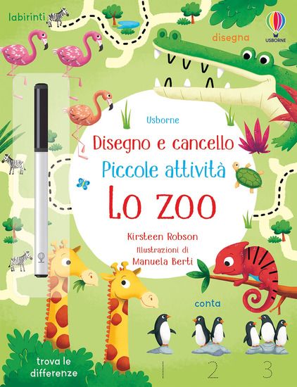 Immagine di ZOO. PICCOLE ATTIVITA`. DISEGNO E CANCELLO (LO)