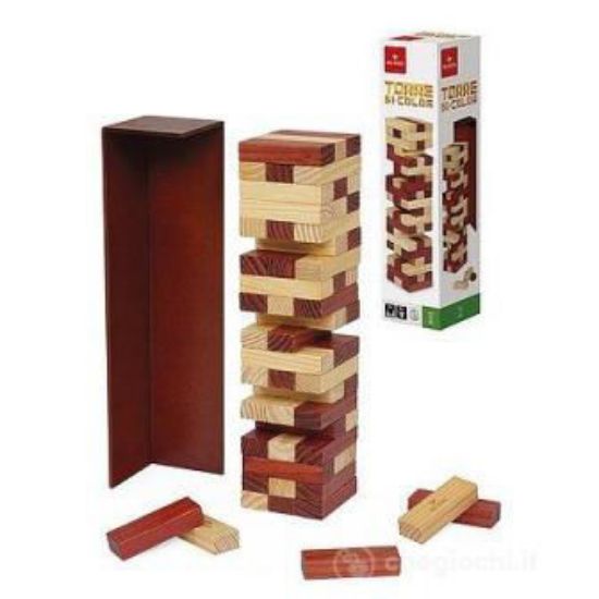 Immagine di JENGA BI-COLOR 053880 GIOCHI IN SCATOLA