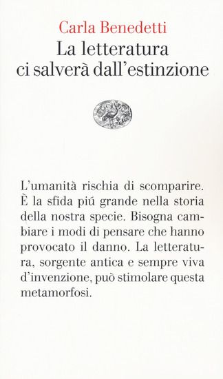 Immagine di LETTERATURA CI SALVERA` DALL`ESTINZIONE (LA)