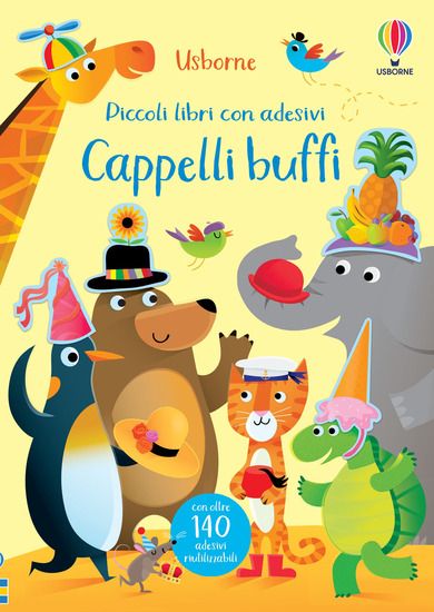 Immagine di CAPPELLI BUFFI. PICCOLI LIBRI CON ADESIVI