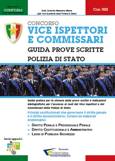 Immagine di CONCORSO VICE ISPETTORI E COMMISSARI. POLIZIA DI STATO. GUIDA PROVE SCRITTE