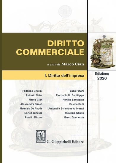 Immagine di DIRITTO COMMERCIALE VOL.1