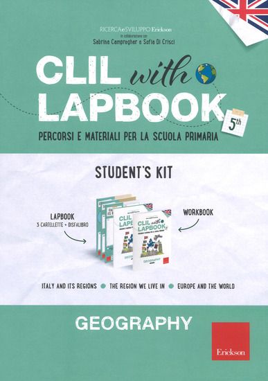 Immagine di CLIL WITH LAPBOOK. GEOGRAPHY. QUINTA. STUDENT`S KIT