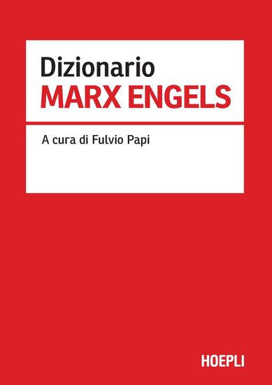 Immagine di DIZIONARIO MARX ENGELS