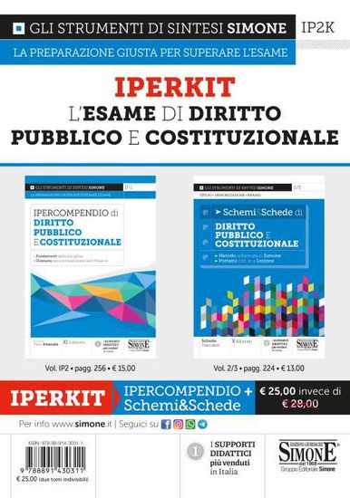 Immagine di IPERKIT ESAME DI DIRITTO PUBBLICO E COSTITUZIONALE