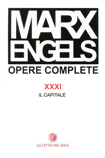 Immagine di OPERE COMPLETE - VOLUME 31