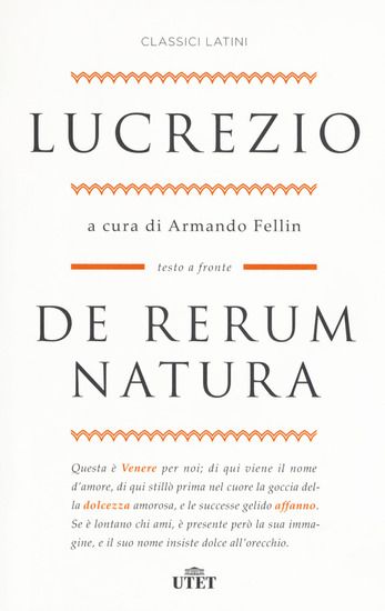 Immagine di DE RERUM NATURA. TESTO LATINO A FRONTE. CON EBOOK