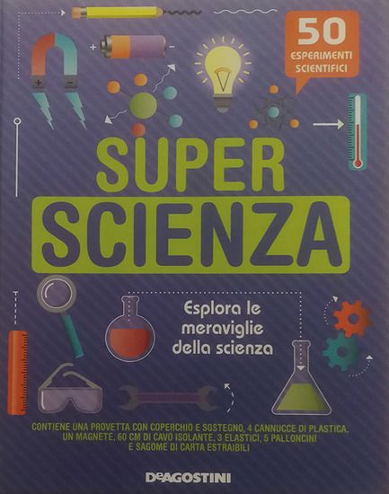 Immagine di SUPER SCIENZA. LA SCIENZA IN SCATOLA. CON GADGET