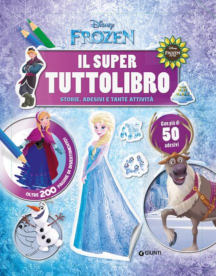 Immagine di SUPER TUTTOLIBRO. FROZEN. CON ADESIVI (IL)