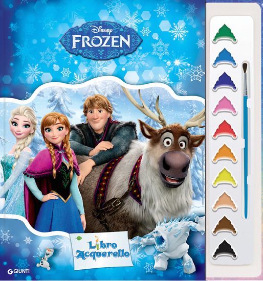 Immagine di FROZEN. LIBRO ACQUERELLO. EDIZ. ILLUSTRATA. CON GADGET