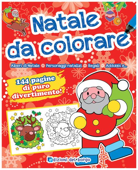 Immagine di NATALE DA COLORARE.