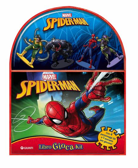 Immagine di SPIDER-MAN. LIBRO GIOCA KIT