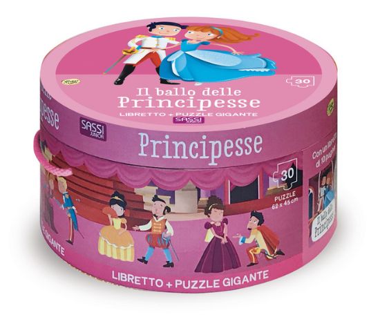 Immagine di BALLO DELLE PRINCIPESSE. EDIZ. A COLORI. CON PUZZLE (IL)