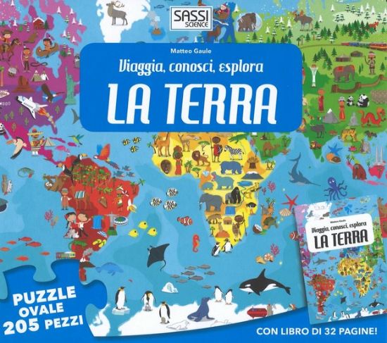 Immagine di TERRA. VIAGGIA, CONOSCI, ESPLORA. CON PUZZLE (LA)