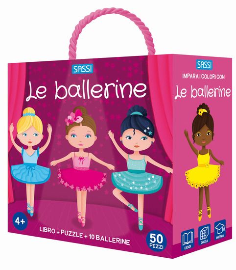 Immagine di BALLERINE. Q-BOX. EDIZ. A COLORI. CON PUZZLE (LE)