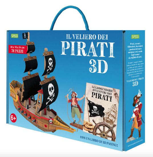 Immagine di LEGGENDARIE AVVENTURE DEI PIRATI. IL VELIERO 3D. EDIZ. A COLORI. CON GIOCATTOLO (LE)