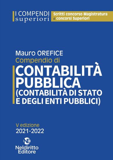 Immagine di COMPENDIO DI CONTABILITA` PUBBLICA