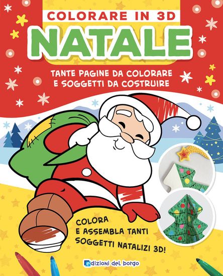 Immagine di NATALE. COLORARE IN 3D