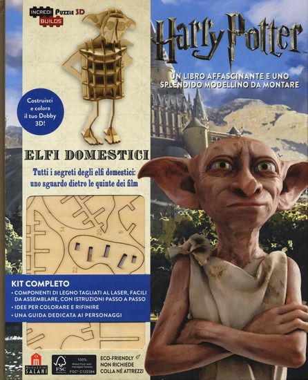 Immagine di ELFI DOMESTICI. HARRY POTTER. INCREDIBUILDS PUZZLE 3D DA J. K. ROWLING. NUOVA EDIZ. CON PRODOTTI...