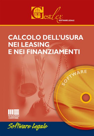 Immagine di CALCOLO DELL`USURA NEI LEASING E NEI FINANZIAMENTO - SOFTWARE