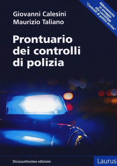 Immagine di PRONTUARIO DEI CONTROLLI DI POLIZIA