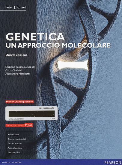 Immagine di GENETICA. UN APPROCCIO MOLECOLARE. EDIZ. MYLAB. CON E-TEXT. CON ESPANSIONE ONLINE