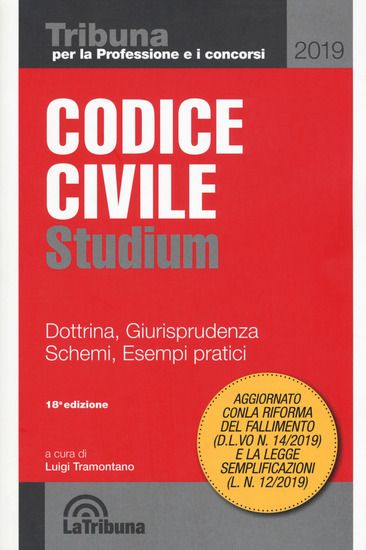 Immagine di CODICE CIVILE STUDIUM. DOTTRINA, GIURISPRUDENZA, SCHEMI, ESEMPI PARTICI