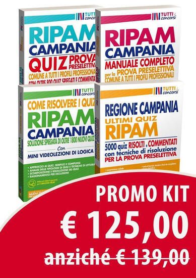 Immagine di CONCORSO REGIONE CAMPANIA. MANUALE RIPAM COMPLETO PER LA PROVA PRESELETTIVA. MATERIE COMUNI A TUTTI